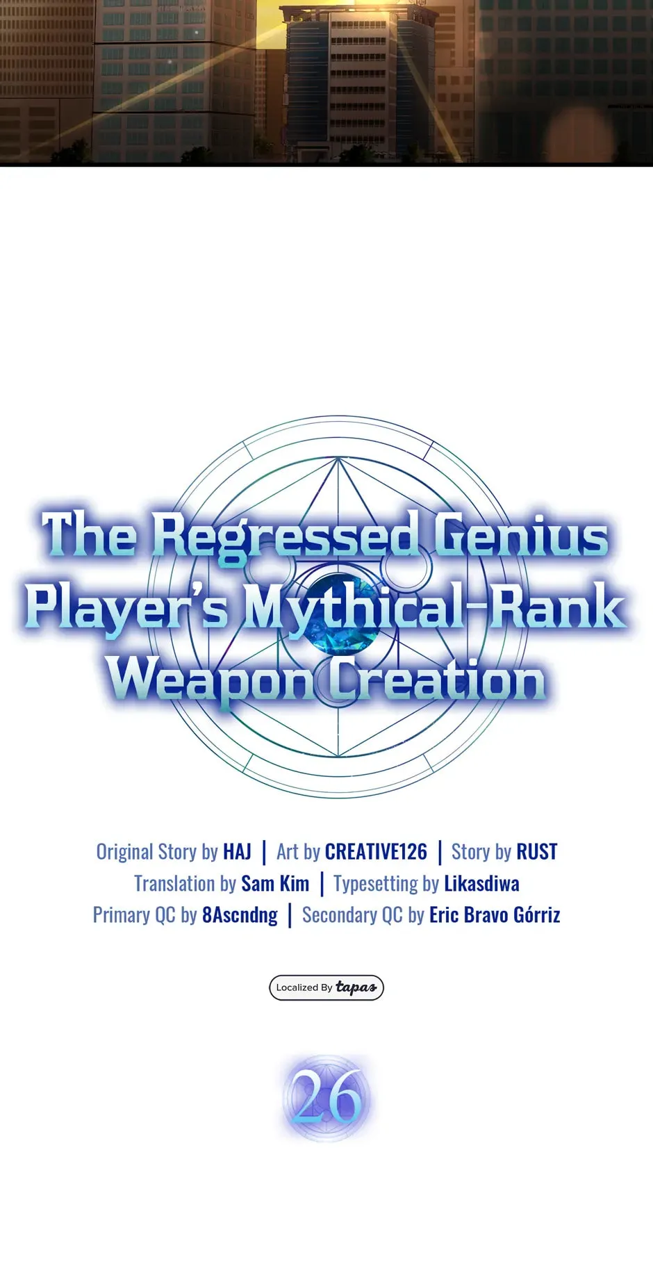 The Regressed Genius Player's Mythical-Rank Weapon Creation Chapter 26 page 12 - 