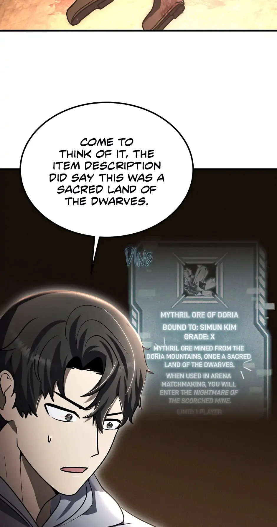 The Regressed Genius Player's Mythical-Rank Weapon Creation Chapter 28 page 2 - 