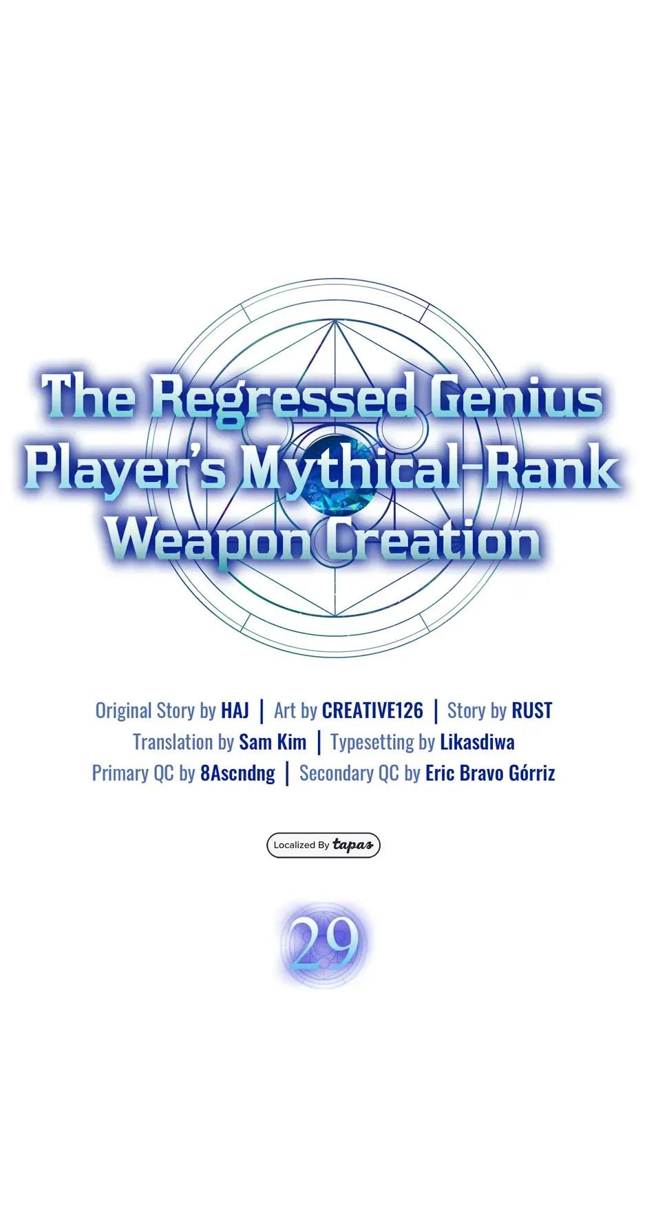 The Regressed Genius Player's Mythical-Rank Weapon Creation Chapter 29 page 41 - 