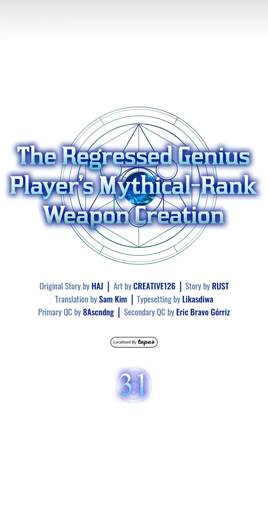 The Regressed Genius Player's Mythical-Rank Weapon Creation Chapter 31 page 51 - 