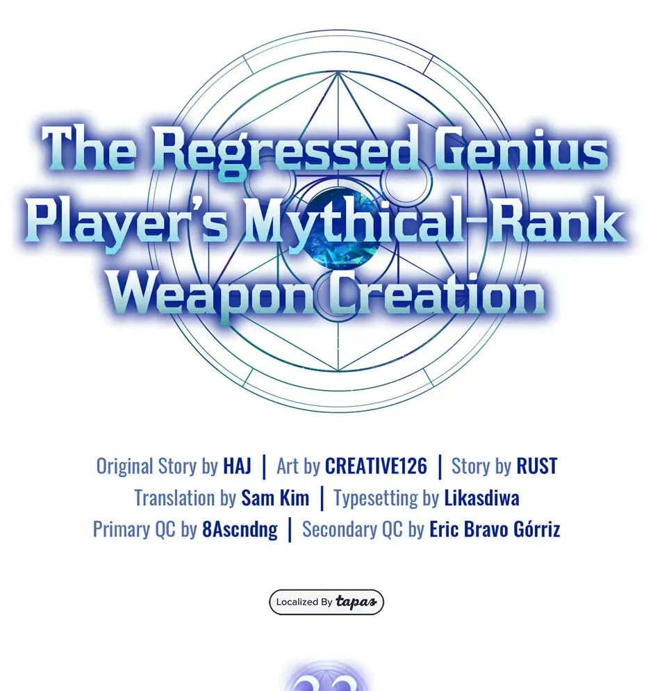 The Regressed Genius Player's Mythical-Rank Weapon Creation Chapter 33 page 13 - 