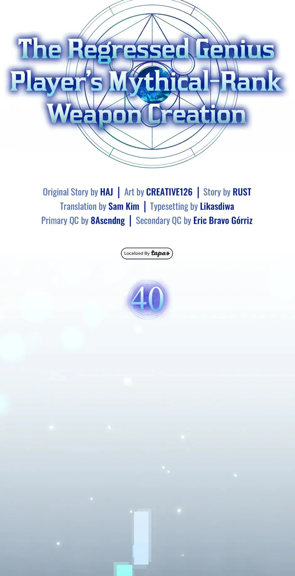 The Regressed Genius Player's Mythical-Rank Weapon Creation Chapter 40 page 43 - 