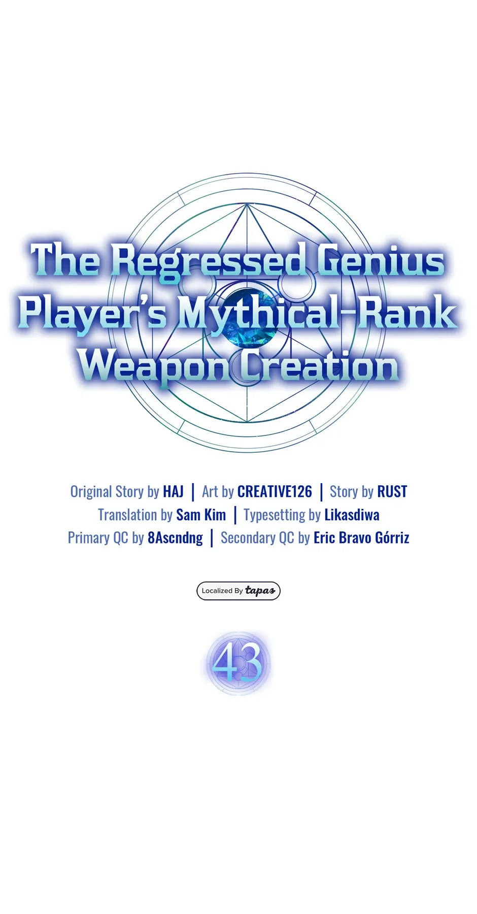 The Regressed Genius Player's Mythical-Rank Weapon Creation Chapter 43 page 56 - 