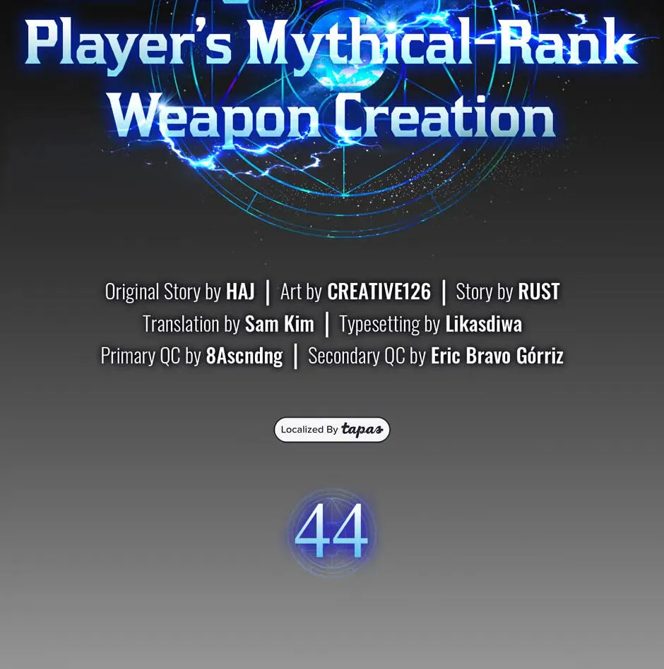 The Regressed Genius Player's Mythical-Rank Weapon Creation Chapter 44 page 30 - 