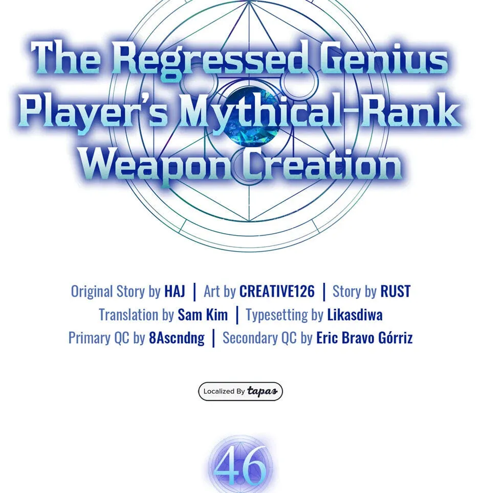 The Regressed Genius Player's Mythical-Rank Weapon Creation Chapter 46 page 47 - 