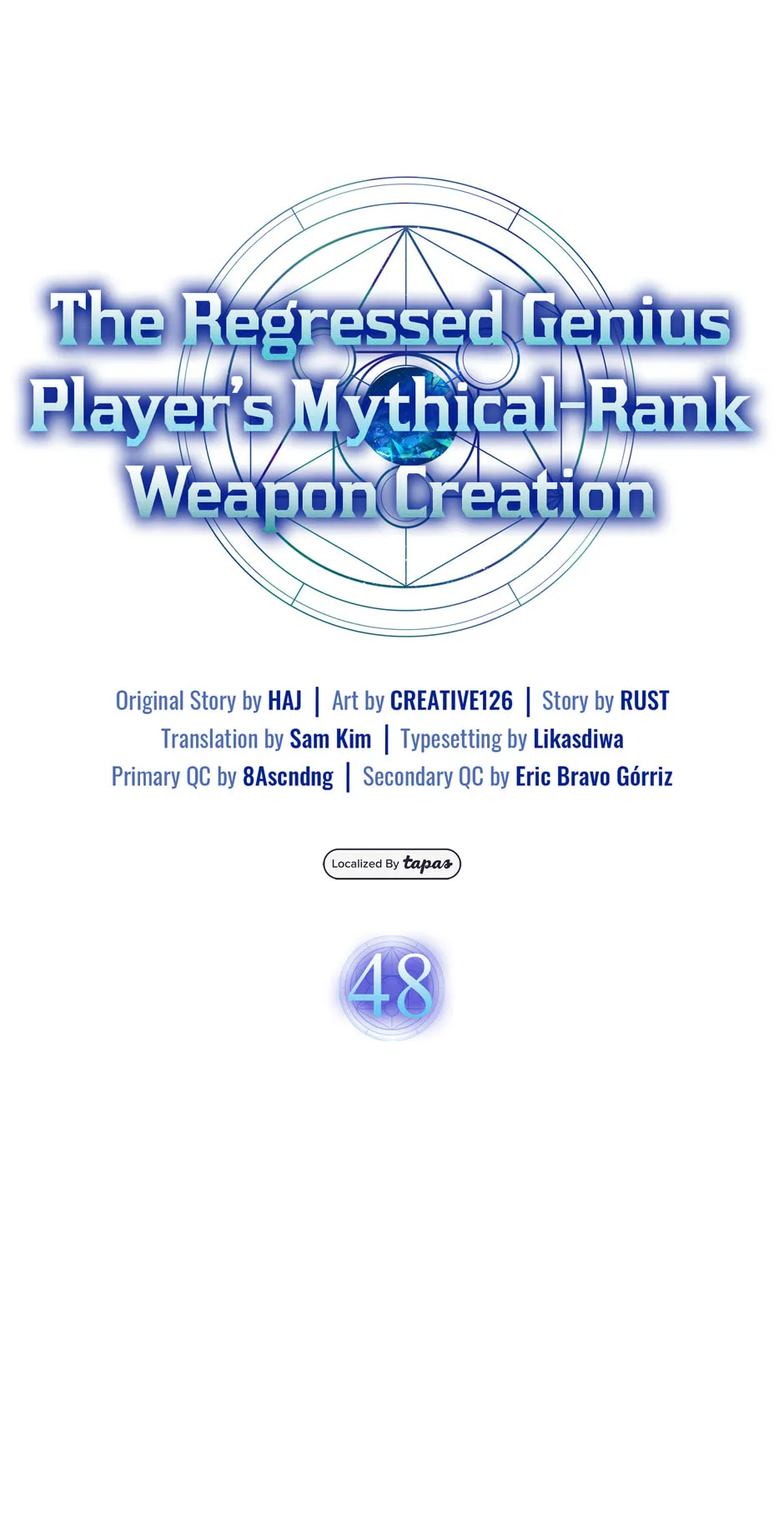 The Regressed Genius Player's Mythical-Rank Weapon Creation Chapter 48 page 17 - 