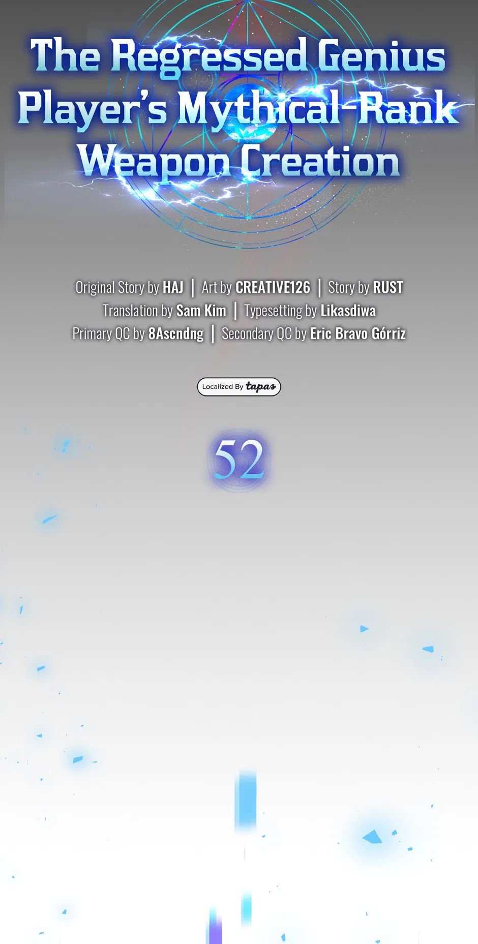 The Regressed Genius Player's Mythical-Rank Weapon Creation Chapter 52 page 55 - 