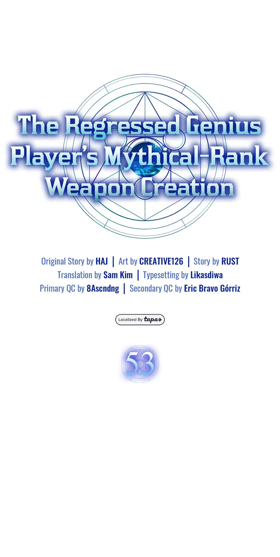 The Regressed Genius Player's Mythical-Rank Weapon Creation Chapter 53 page 39 - 