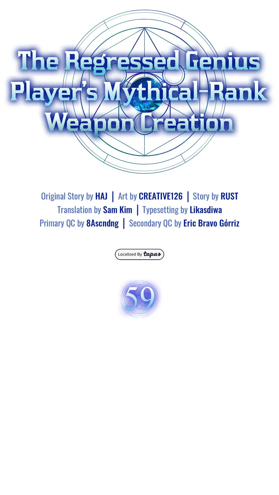 The Regressed Genius Player's Mythical-Rank Weapon Creation Chapter 59 page 49 - 
