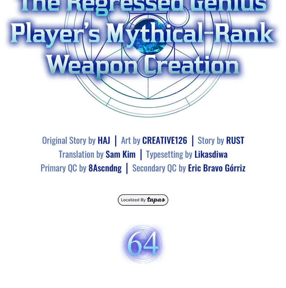 The Regressed Genius Player's Mythical-Rank Weapon Creation Chapter 64 page 86 - 