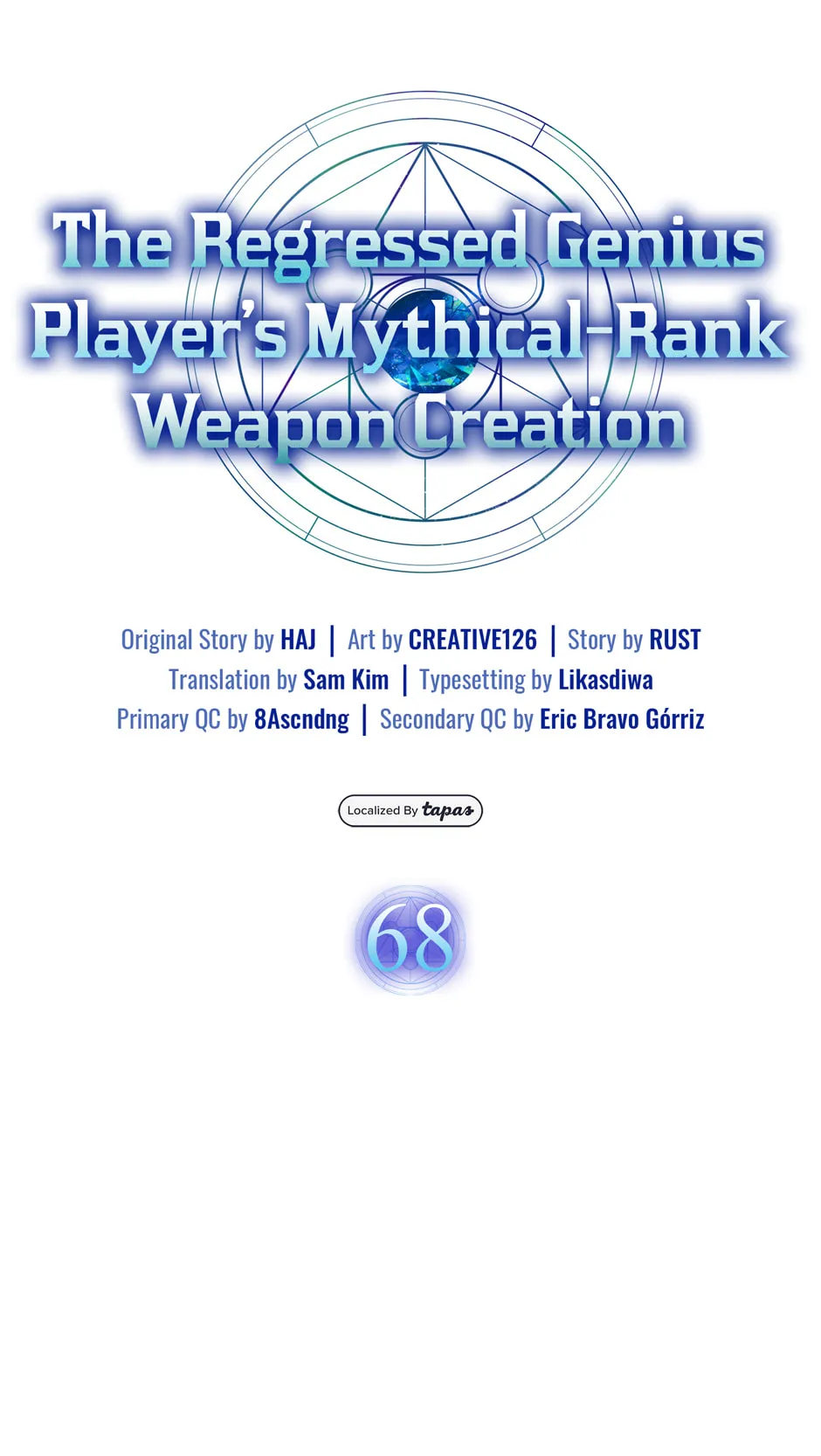The Regressed Genius Player's Mythical-Rank Weapon Creation Chapter 68 page 10 - 