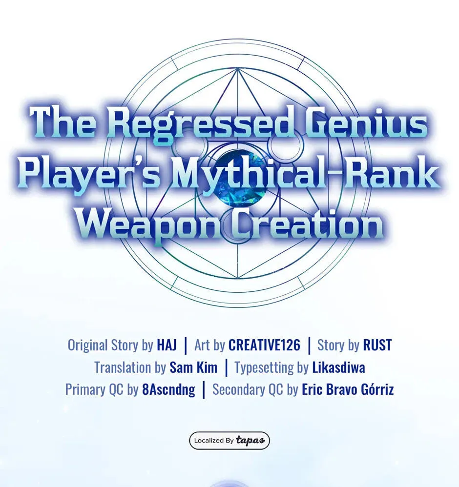 The Regressed Genius Player's Mythical-Rank Weapon Creation Chapter 7 page 29 - 