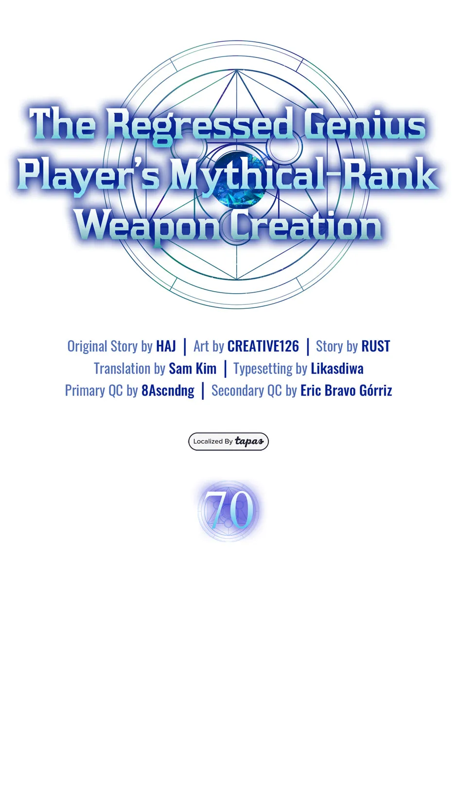 The Regressed Genius Player's Mythical-Rank Weapon Creation Chapter 70 page 27 - 