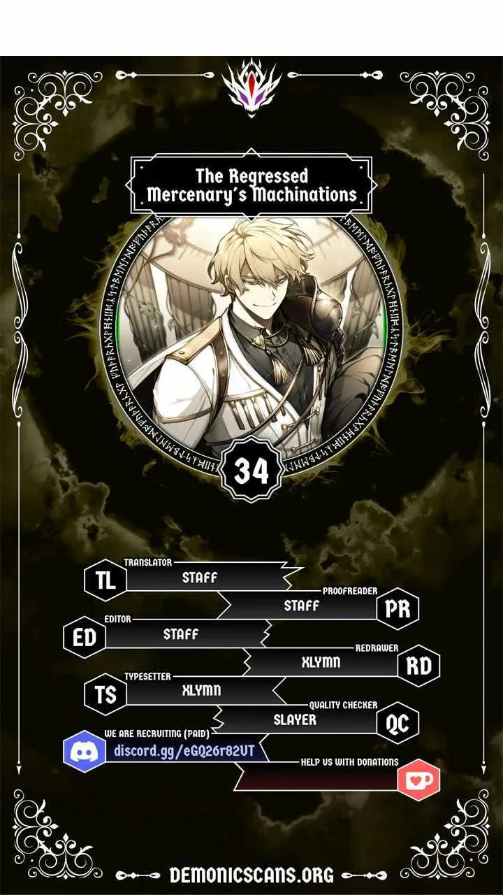 Read The Regressed Mercenary’s Machinations chapter 34 image 8 on Lezhin