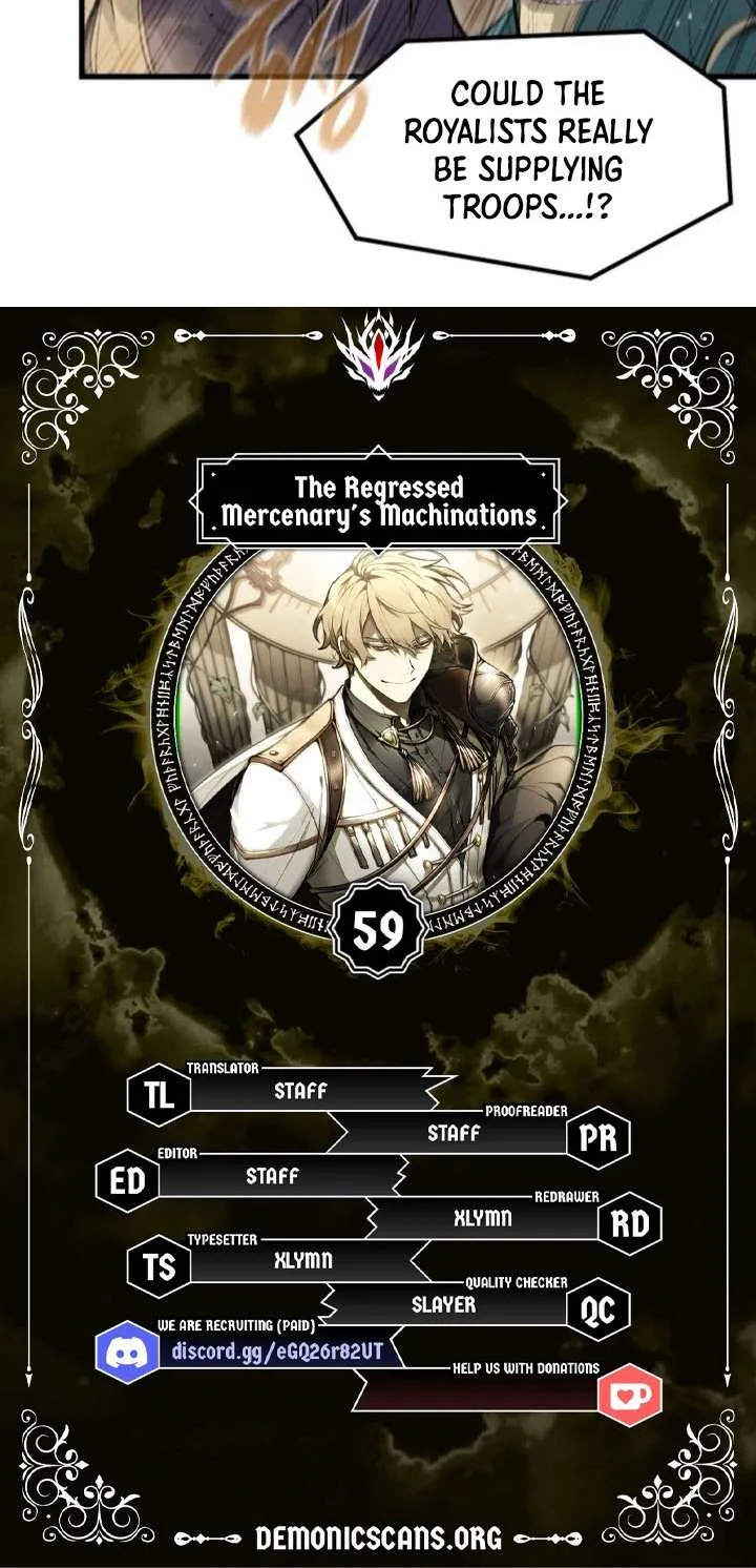 Read The Regressed Mercenary’s Machinations chapter 59 image 7 on Lezhin