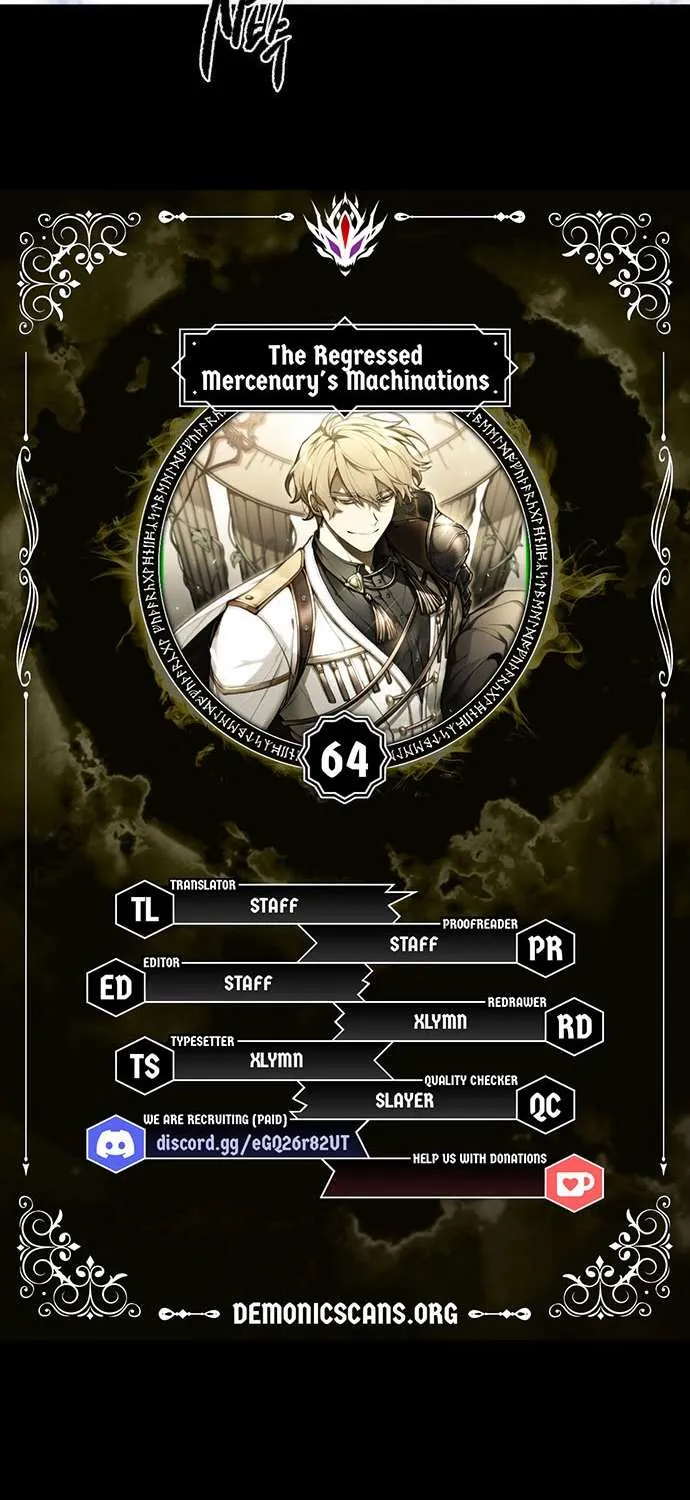 Read The Regressed Mercenary’s Machinations chapter 64 image 4 on Lezhin