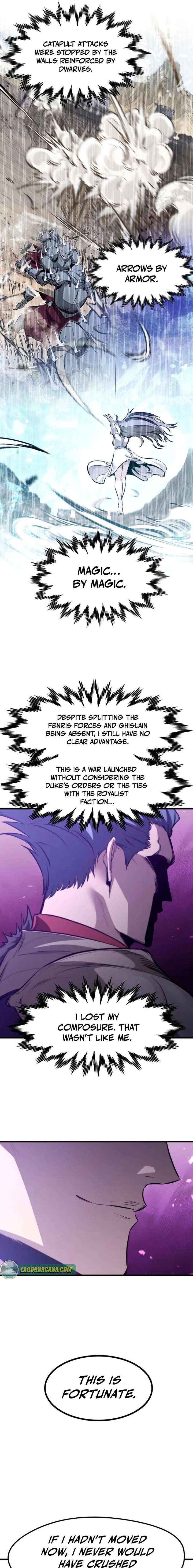 Read The Regressed Mercenary’s Machinations chapter 74 image 25 on Lezhin