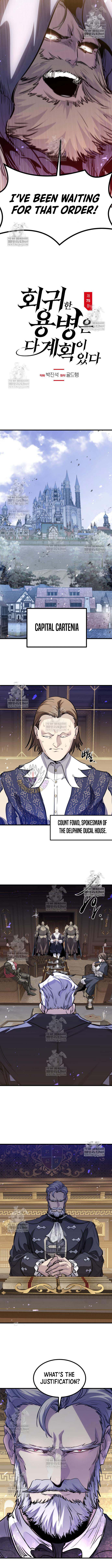 Read The Regressed Mercenary’s Machinations chapter 75 image 6 on Lezhin