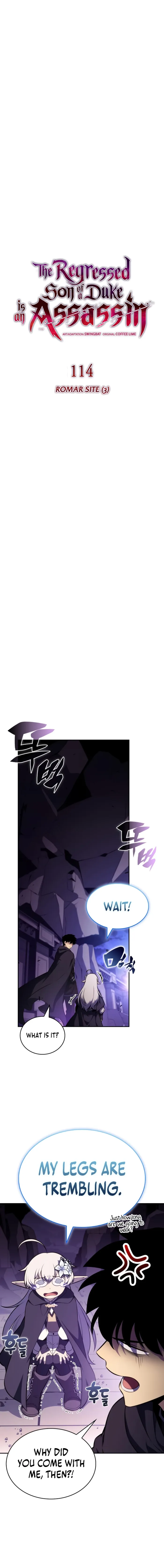 The Regressed Son of a Duke is an Assassin Chapter 114 page 3 - 