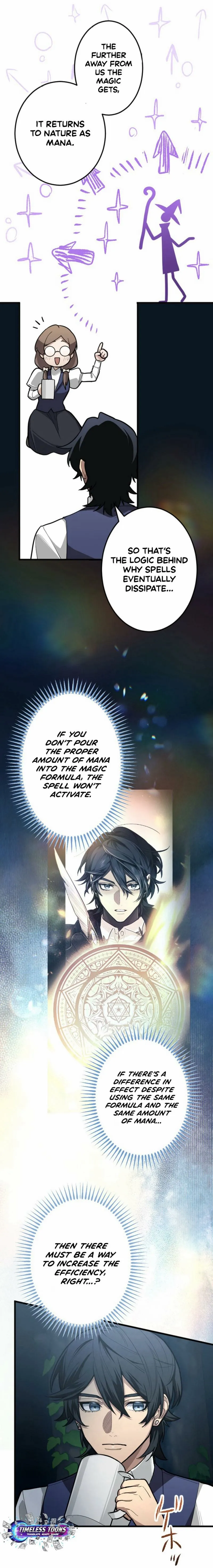 Read The Regressed Sword Saint’s Magic Theory chapter 13 image 20 on Lezhin