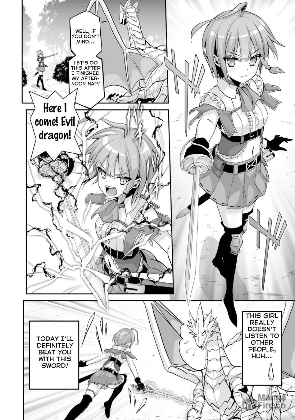 Read The Reincarnated Evil Dragon chapter 1 image 2 on Lezhin