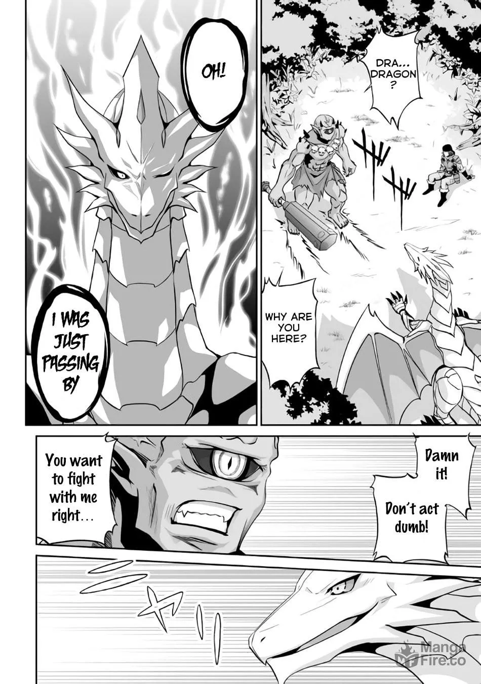 Read The Reincarnated Evil Dragon chapter 1 image 20 on Lezhin