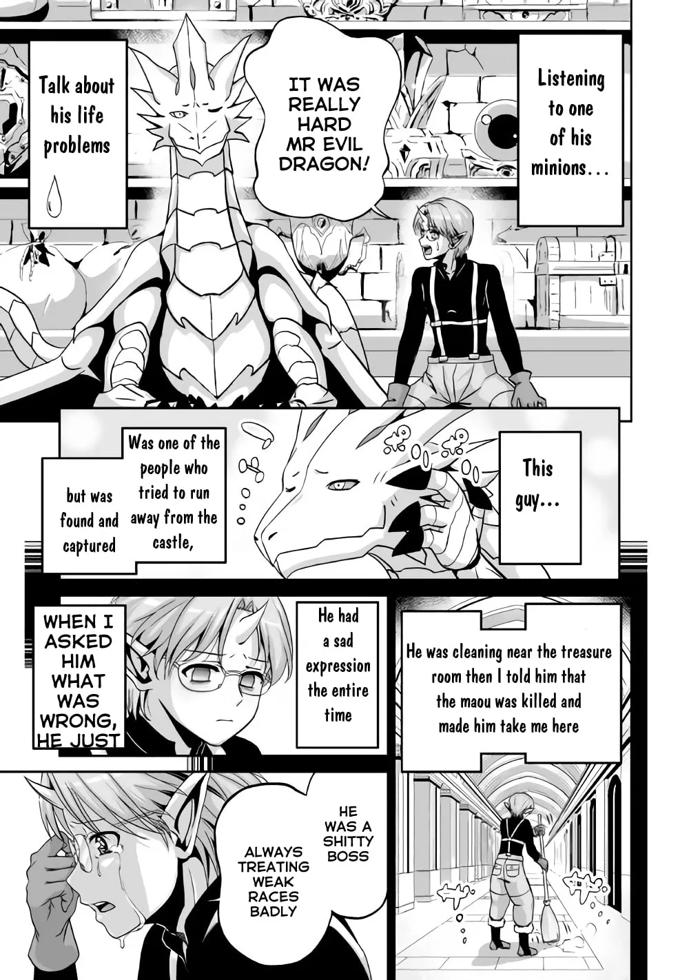 Read The Reincarnated Evil Dragon chapter 2 image 13 on Lezhin