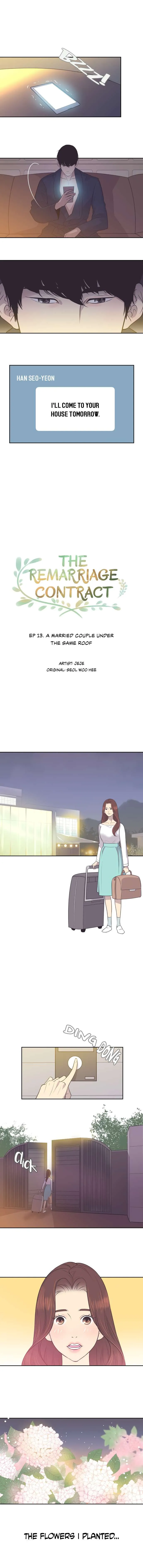 Read The Remarriage Contract chapter 13 image 7 on Lezhin