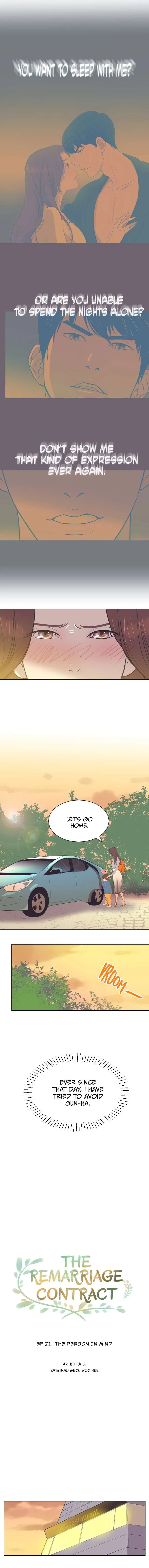 Read The Remarriage Contract chapter 21 image 4 on Lezhin