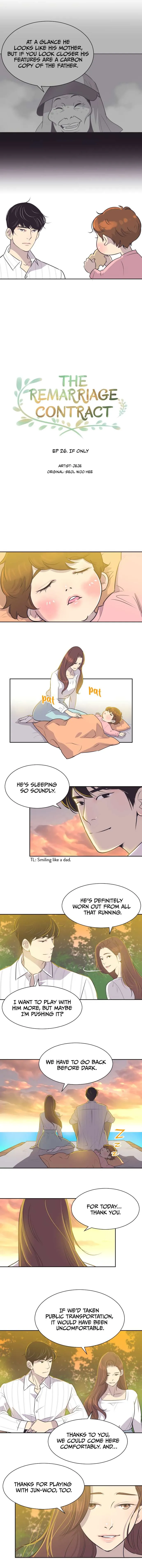 Read The Remarriage Contract chapter 26 image 3 on Lezhin