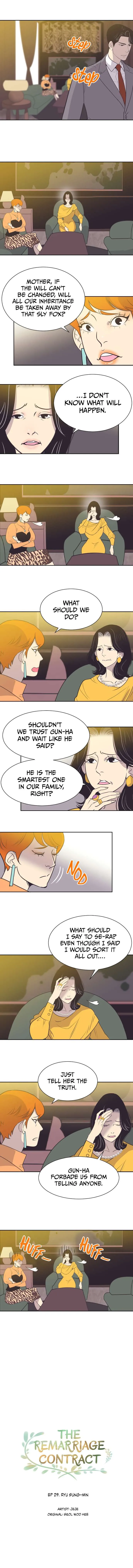 Read The Remarriage Contract chapter 29 image 3 on Lezhin