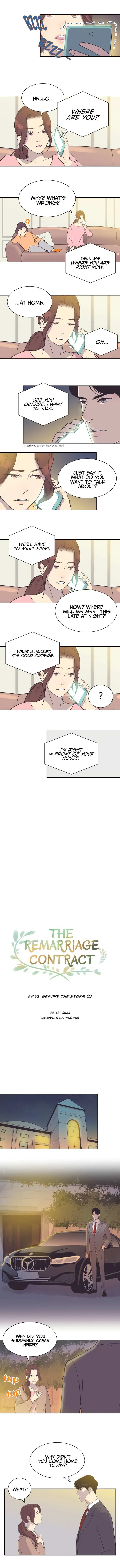 Read The Remarriage Contract chapter 31 image 3 on Lezhin