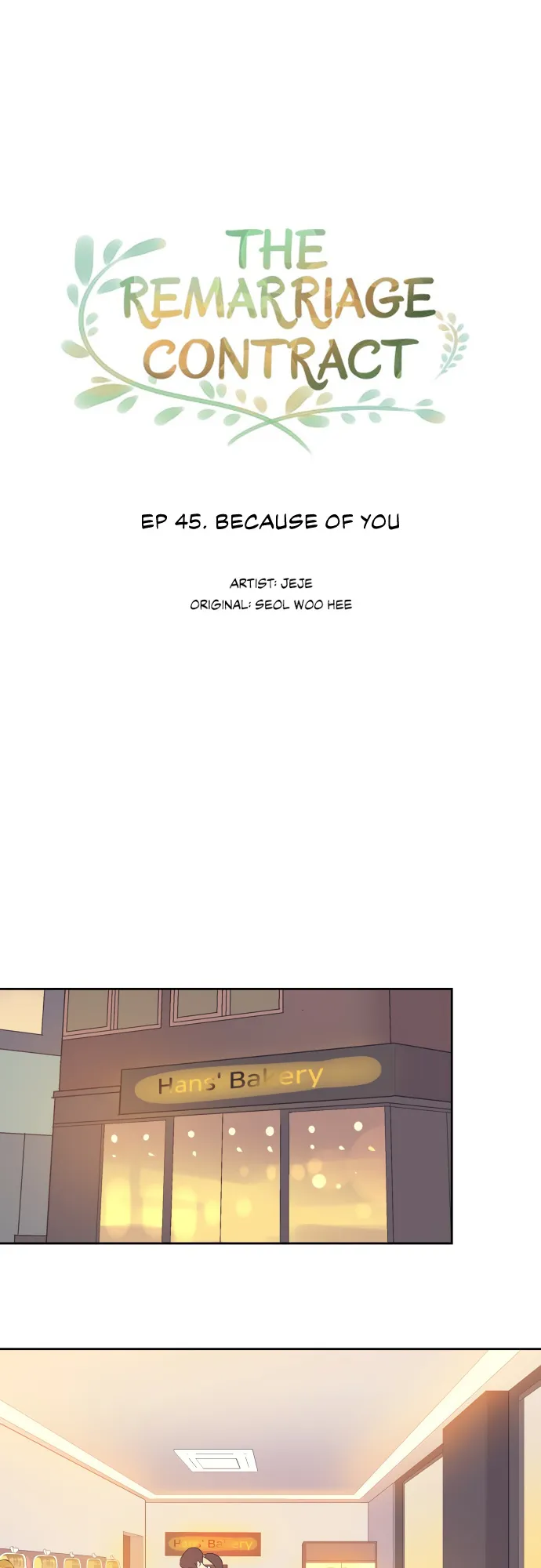 Read The Remarriage Contract chapter 45 image 16 on Lezhin