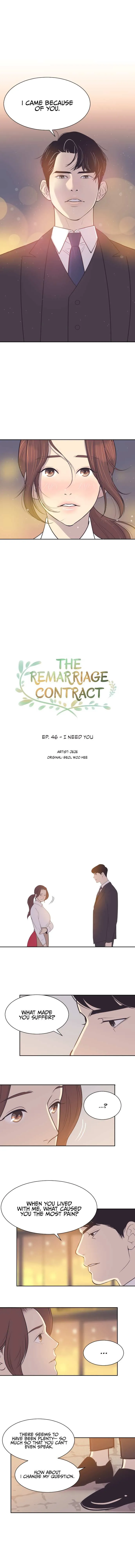 Read The Remarriage Contract chapter 46 image 1 on Lezhin