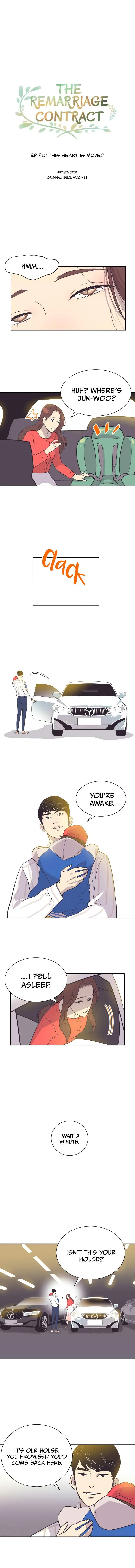 Read The Remarriage Contract chapter 50 image 8 on Lezhin