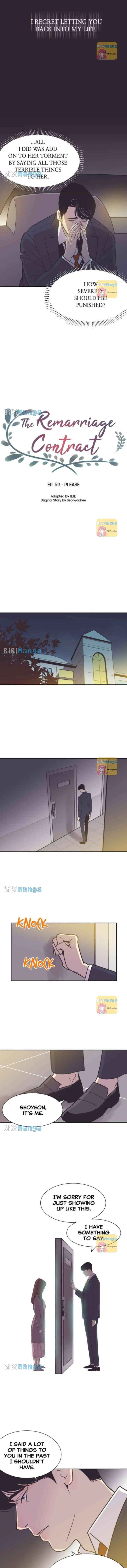 Read The Remarriage Contract chapter 59 image 9 on Lezhin