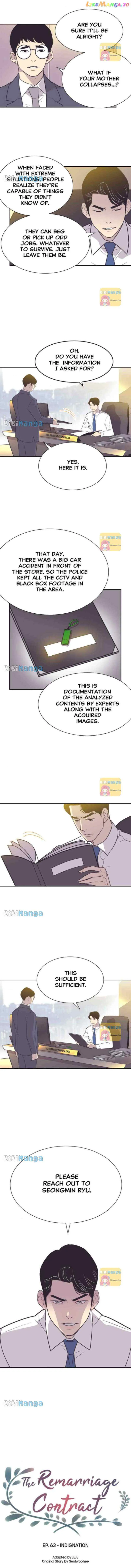 Read The Remarriage Contract chapter 63 image 2 on Lezhin
