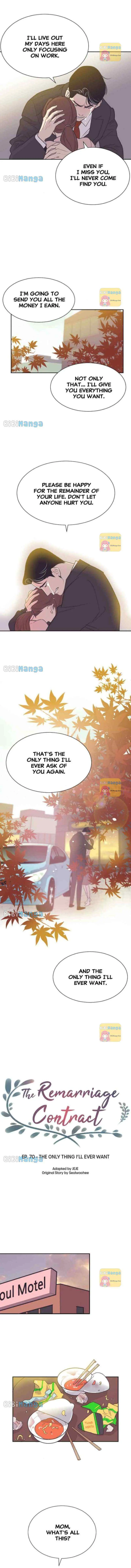 Read The Remarriage Contract chapter 70 image 7 on Lezhin