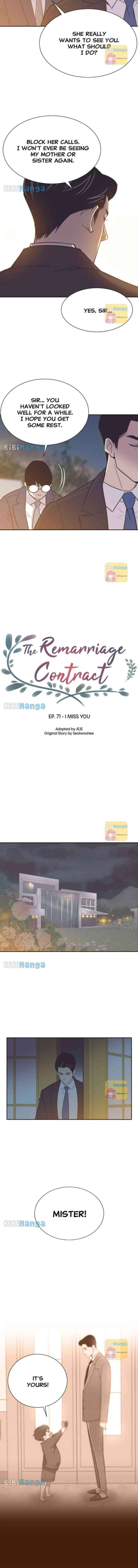 Read The Remarriage Contract chapter 71 image 6 on Lezhin