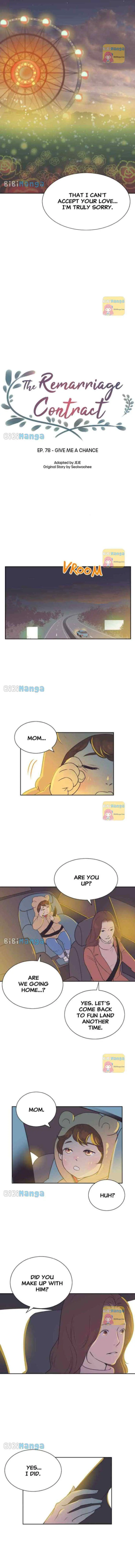 Read The Remarriage Contract chapter 78 image 5 on Lezhin