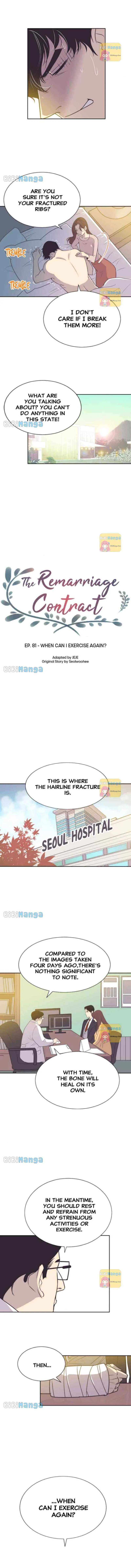 Read The Remarriage Contract chapter 81 image 1 on Lezhin
