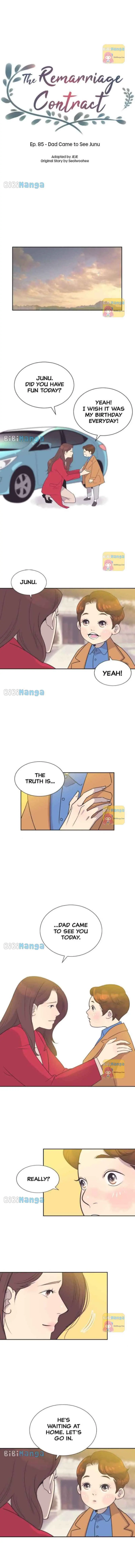Read The Remarriage Contract chapter 85 image 7 on Lezhin