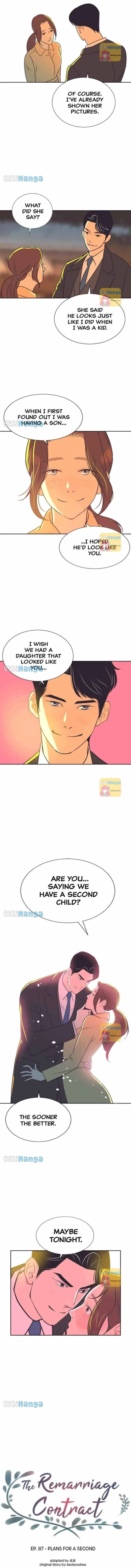 Read The Remarriage Contract chapter 87 image 6 on Lezhin