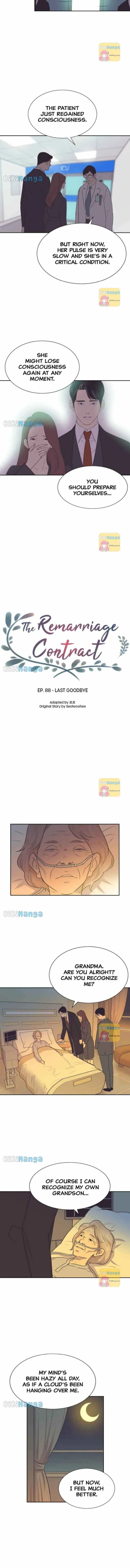 Read The Remarriage Contract chapter 88 image 1 on Lezhin