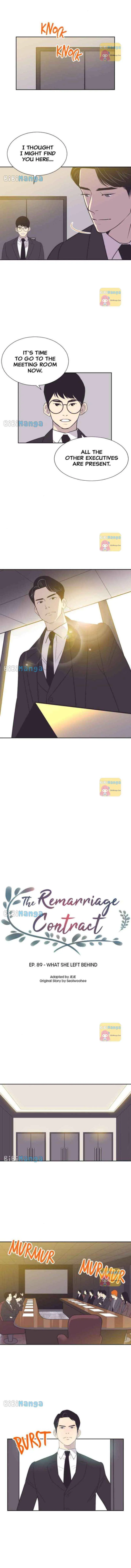 Read The Remarriage Contract chapter 89 image 2 on Lezhin