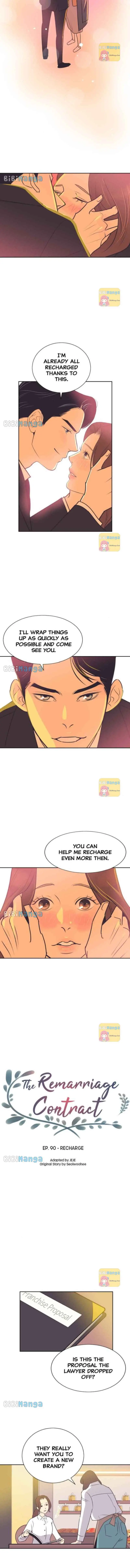 Read The Remarriage Contract chapter 90 image 6 on Lezhin
