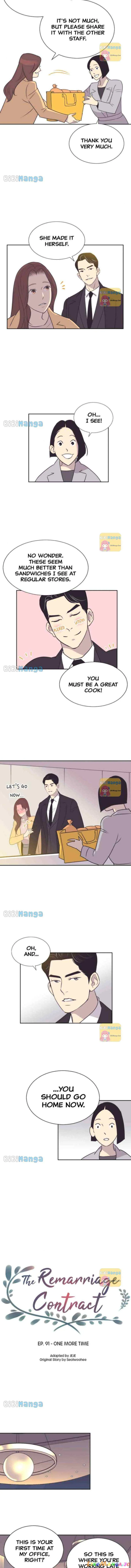 Read The Remarriage Contract chapter 91 image 5 on Lezhin