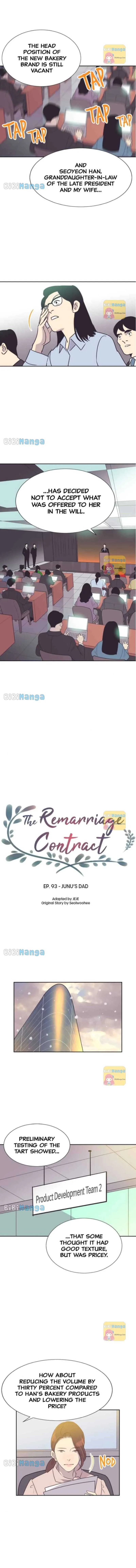 Read The Remarriage Contract chapter 93 image 3 on Lezhin