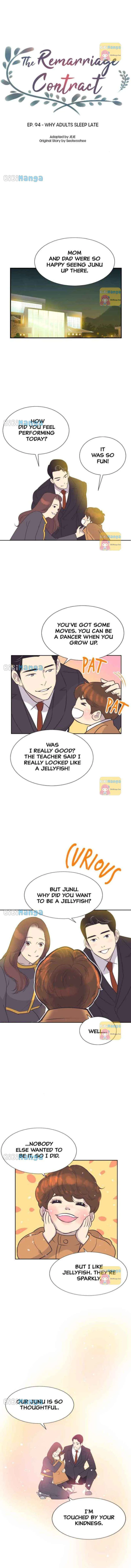 Read The Remarriage Contract chapter 94 image 5 on Lezhin
