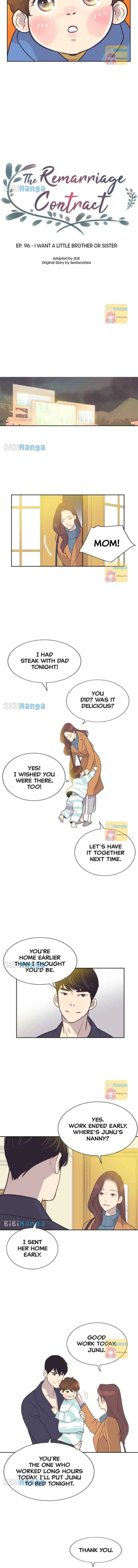 Read The Remarriage Contract chapter 96 image 2 on Lezhin